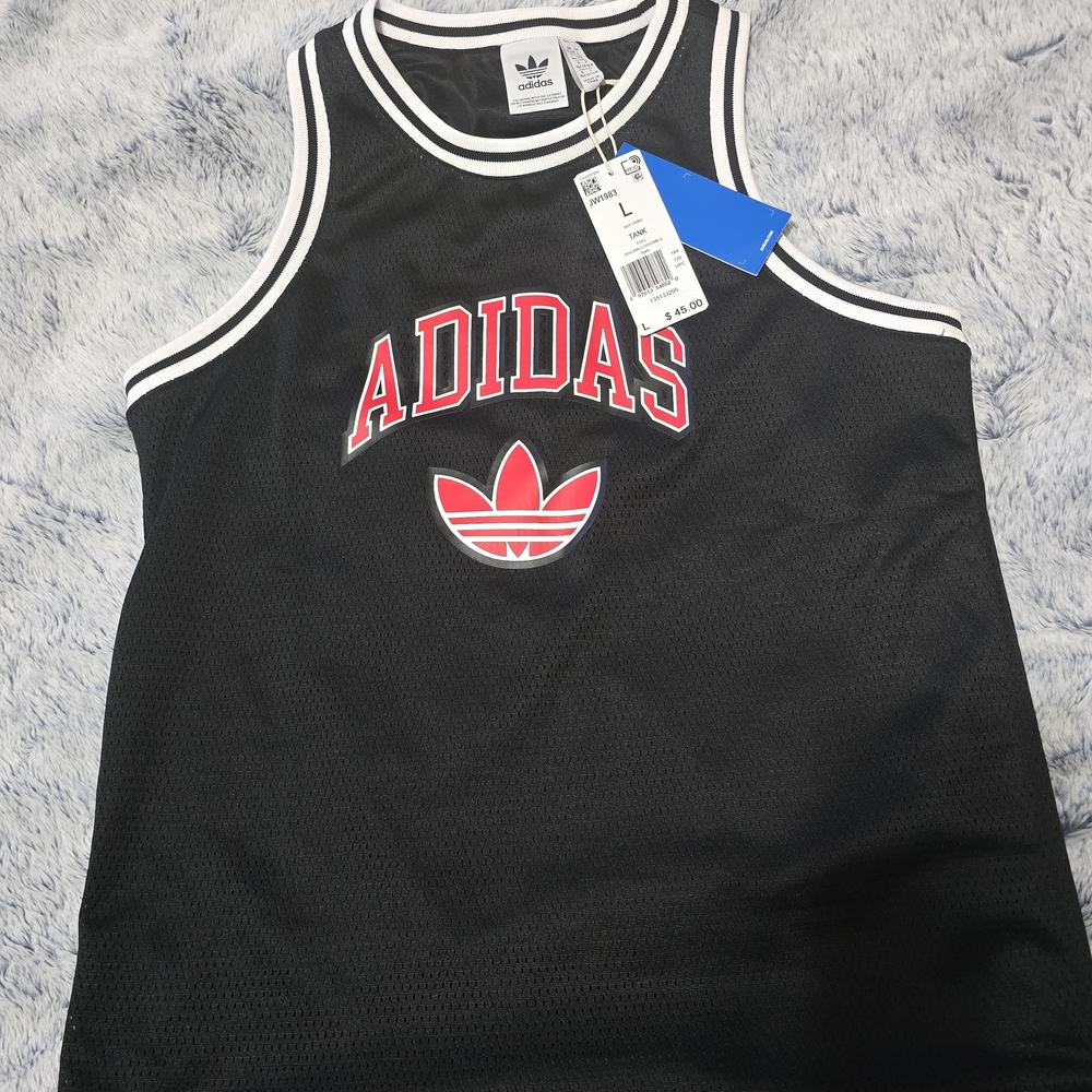 Adidas Black Basketball Jersey